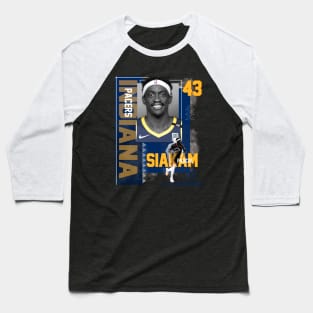 Indiana Pacers Pascal Siakam 43 Baseball T-Shirt